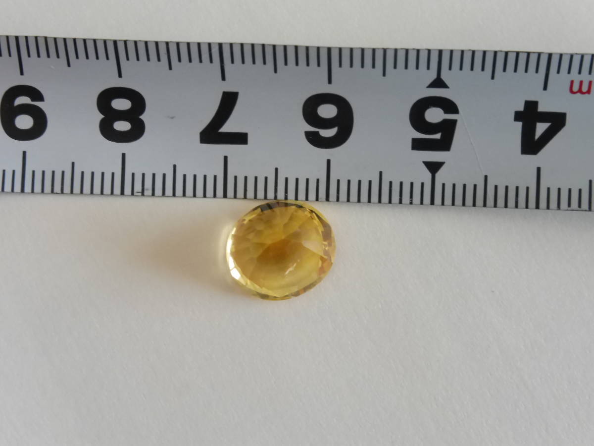 [ special price ]kilakila. Kirameki .. beautiful!! natural yellow sapphire loose 5.29ct Golden gold color ring . pendant .!