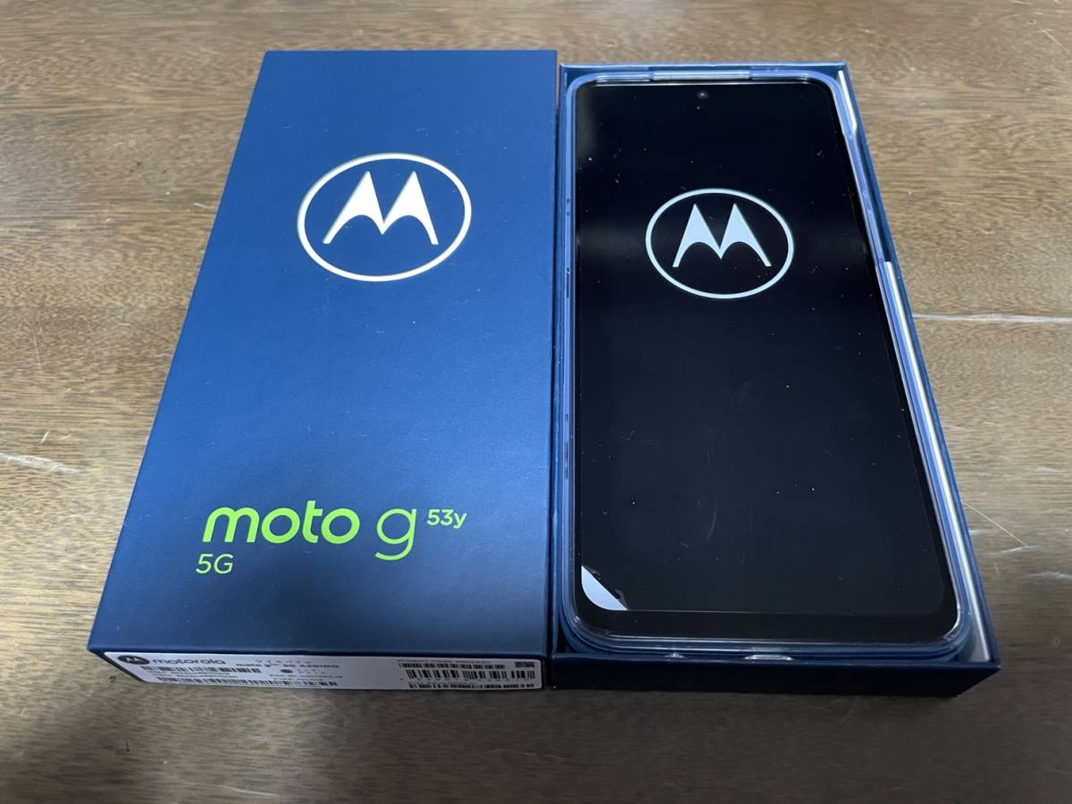 Motorola g53y 5G インクブラック simフリー スマホ - 通販