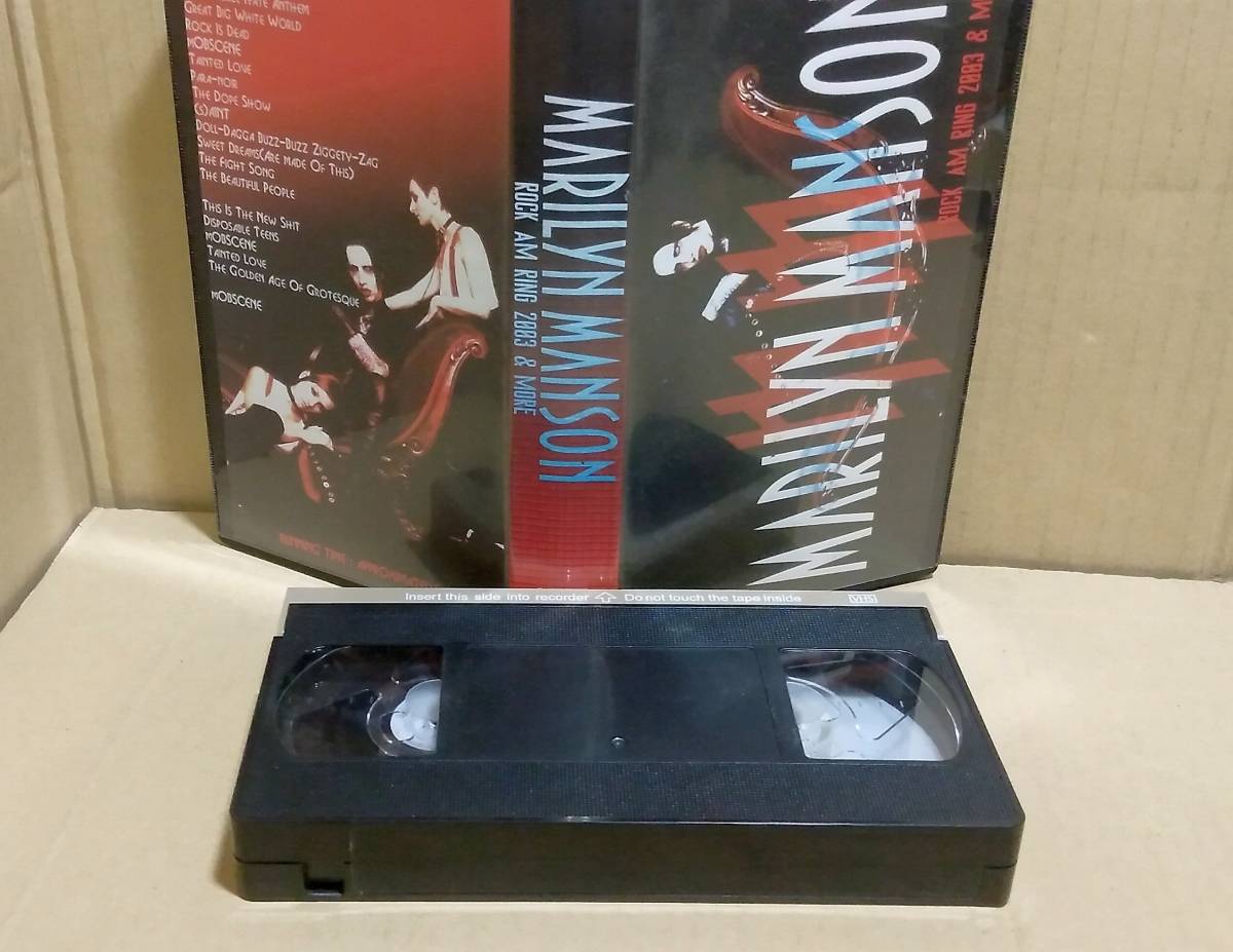 ［VHS 中古ビデオ］Marilyn Manson マリリン・マンソン／Rock Am Ring 2003 & more_画像3