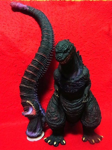 エクスプラス 東宝大怪獣 シンゴジラ 第4形態 パープル/ソフビ