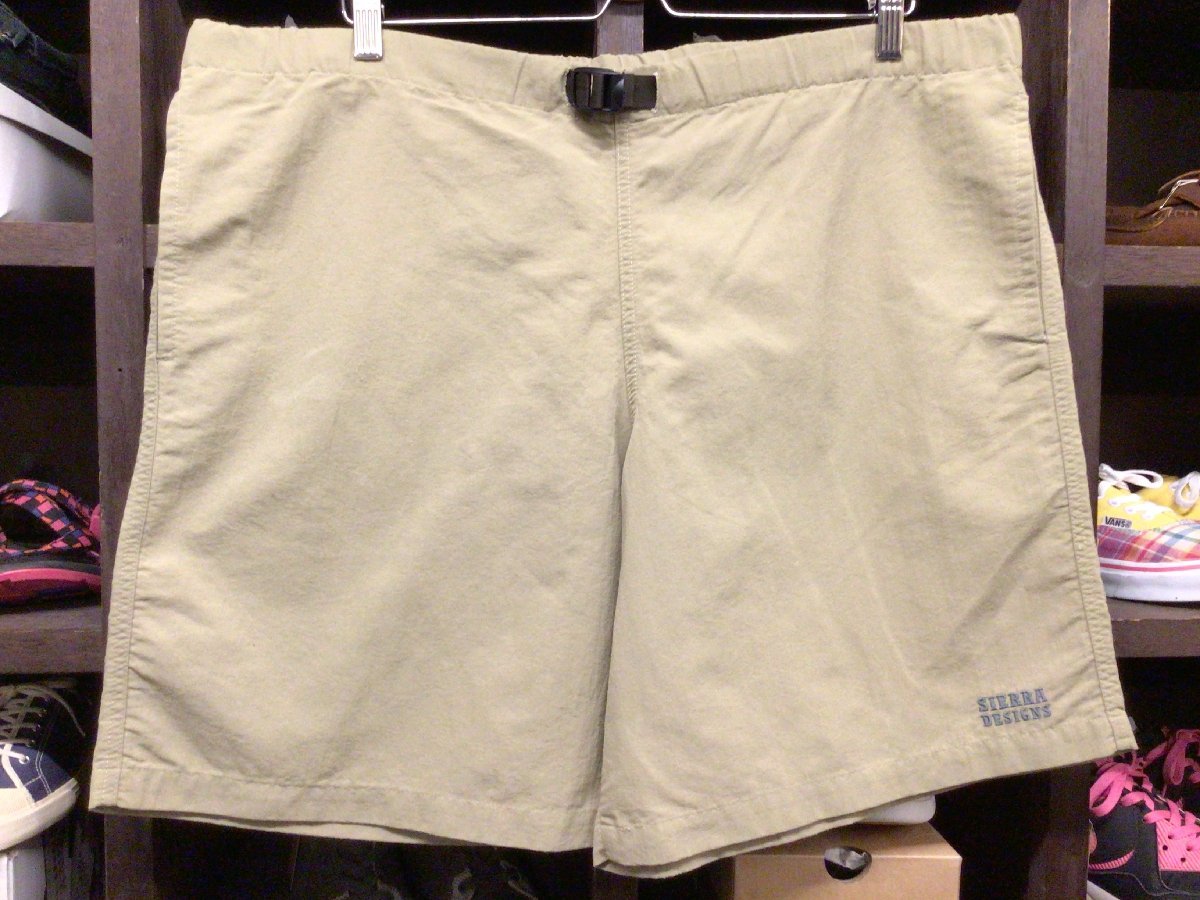 MADE IN USA SIERRA DESIGNS NYLON SHORTS SIZE L America made Sierra Design nylon shorts short bread 