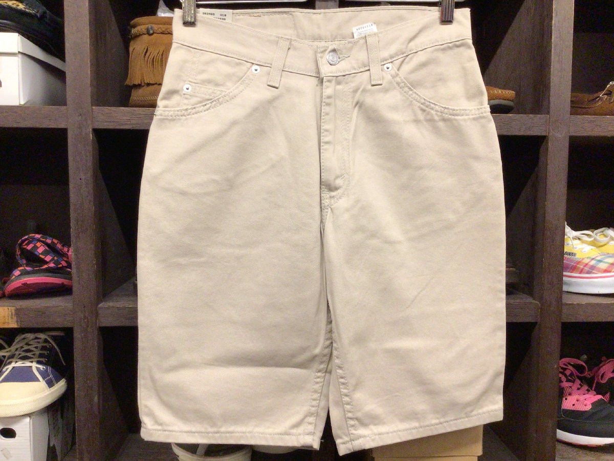 DEADSTOCK MADE IN USA LEVI’S SLIM FIT SHORTS SIZE 29 デッドストック アメリカ製 リーバイス スリム フィット ショーツ ヴィンテージ
