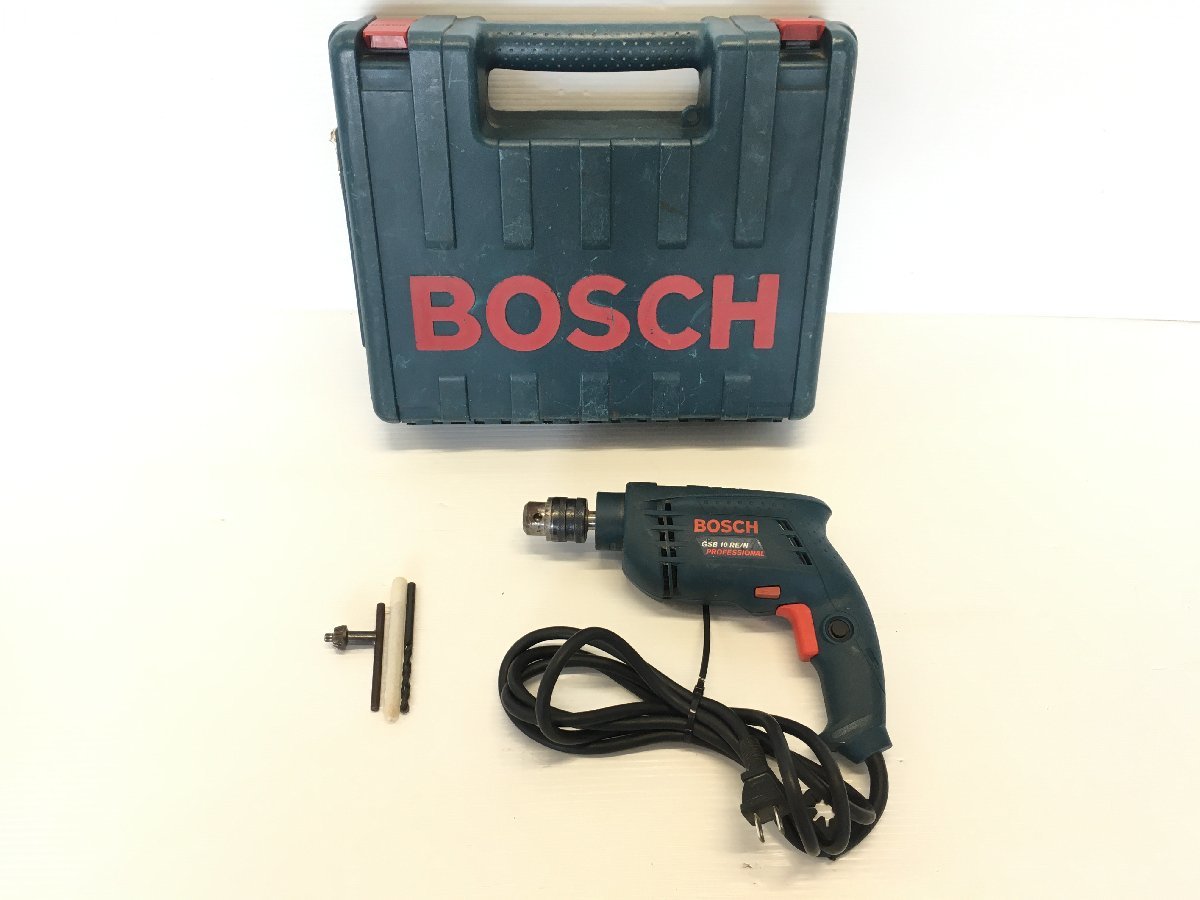 BOSCH ボッシュ振動ドリルGSB10RE/N 電動ドリル100V 電動工具DIY-本體