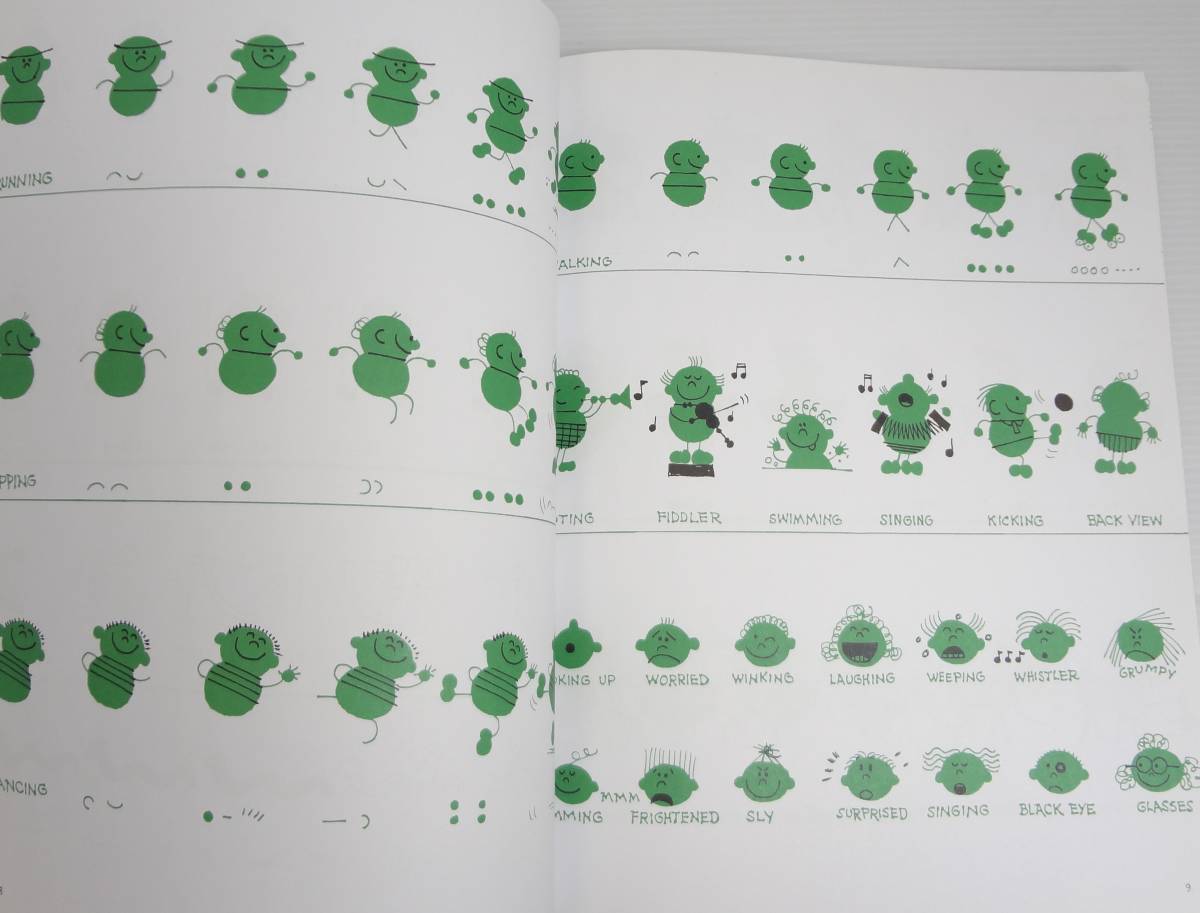 [ English ] Ed Enba Lee *... picture book * green *Big Green Drawing Book* foreign book picture book [4]