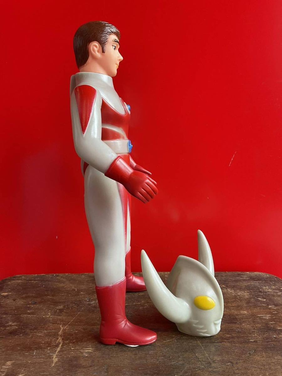 ブルマァク ☆ウルトラマン☆ウルトラの父☆面取れ☆ソフビ☆当時物 ブルマァク ☆ウルトラマン☆ウルトラの父☆面取れ☆ソフビ☆当時物