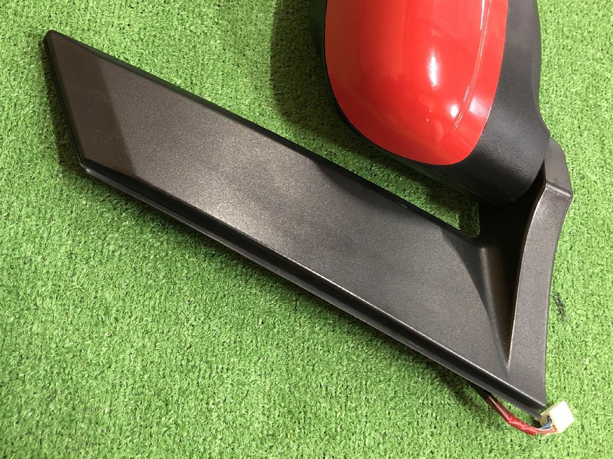  Mitsubishi * I HA1W left door mirror red group 5P