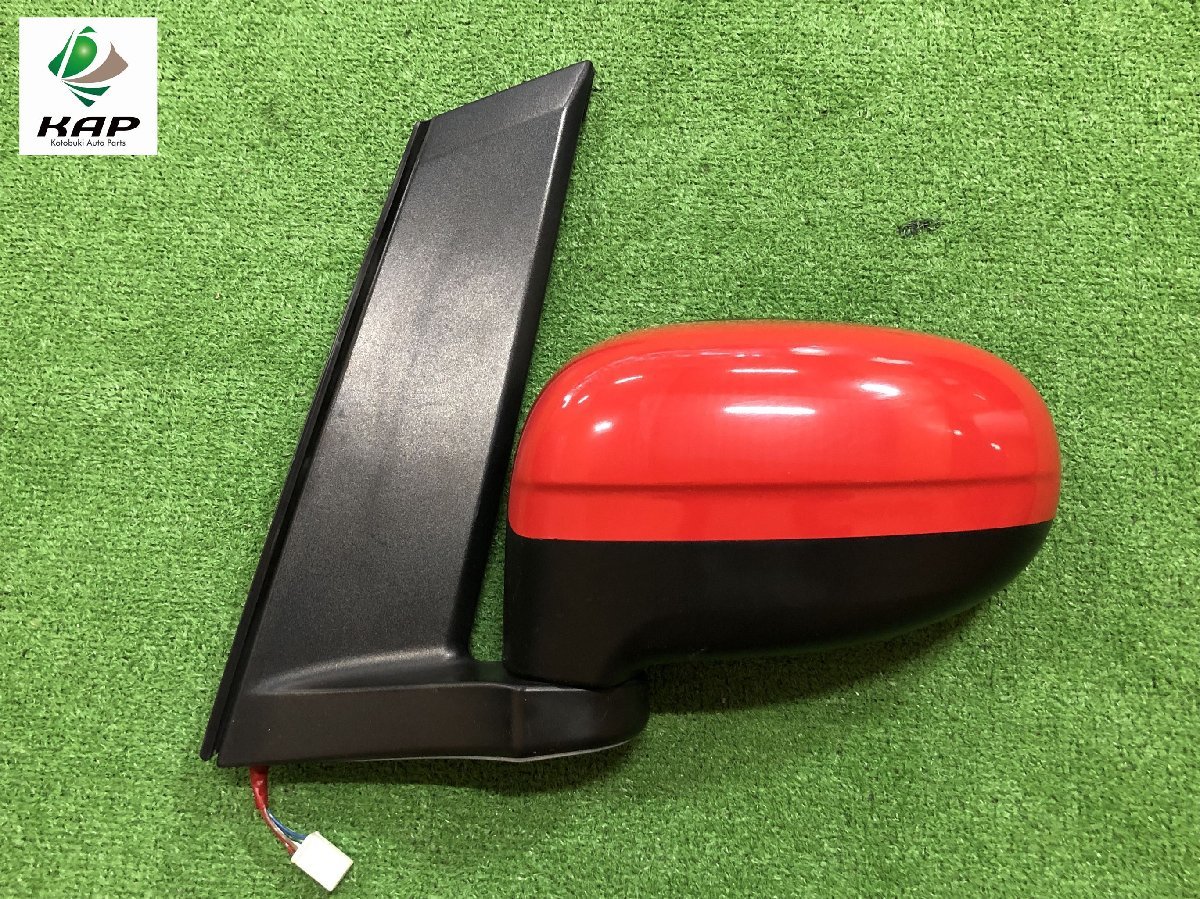  Mitsubishi * I HA1W left door mirror red group 5P