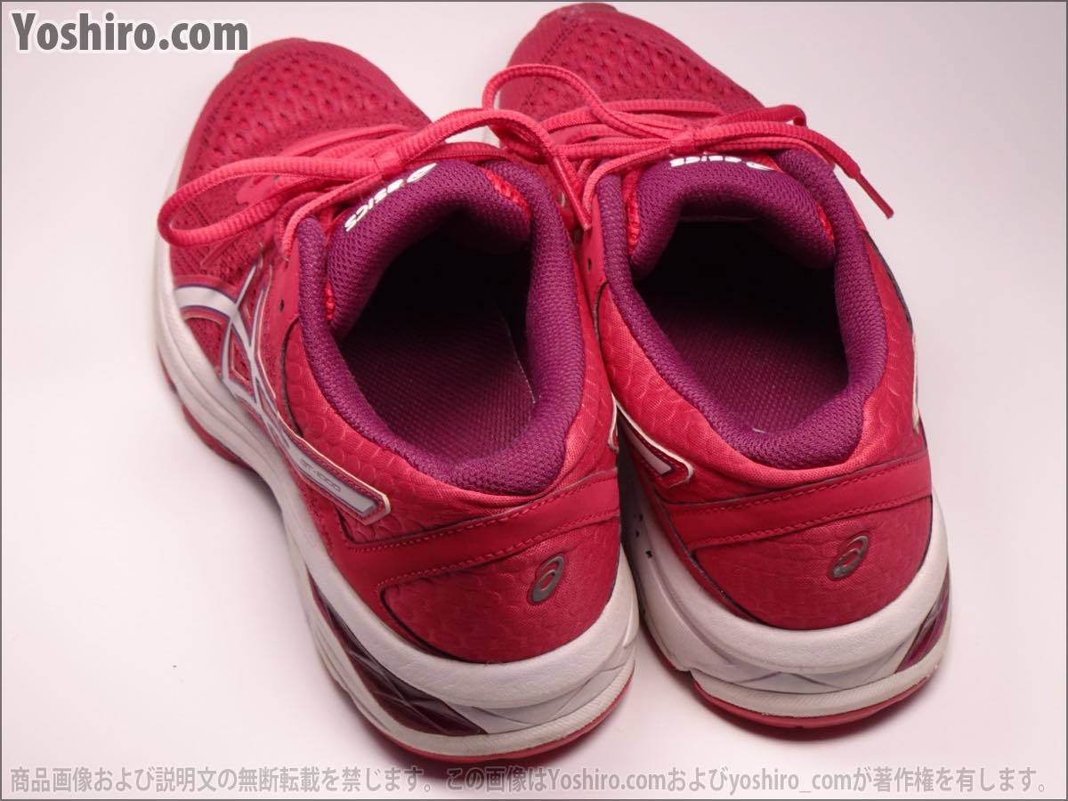  tube LS086* used /24cm* Asics ASICS GT-1000 6 running shoes rose pink T7A9N*../ gel cushion 
