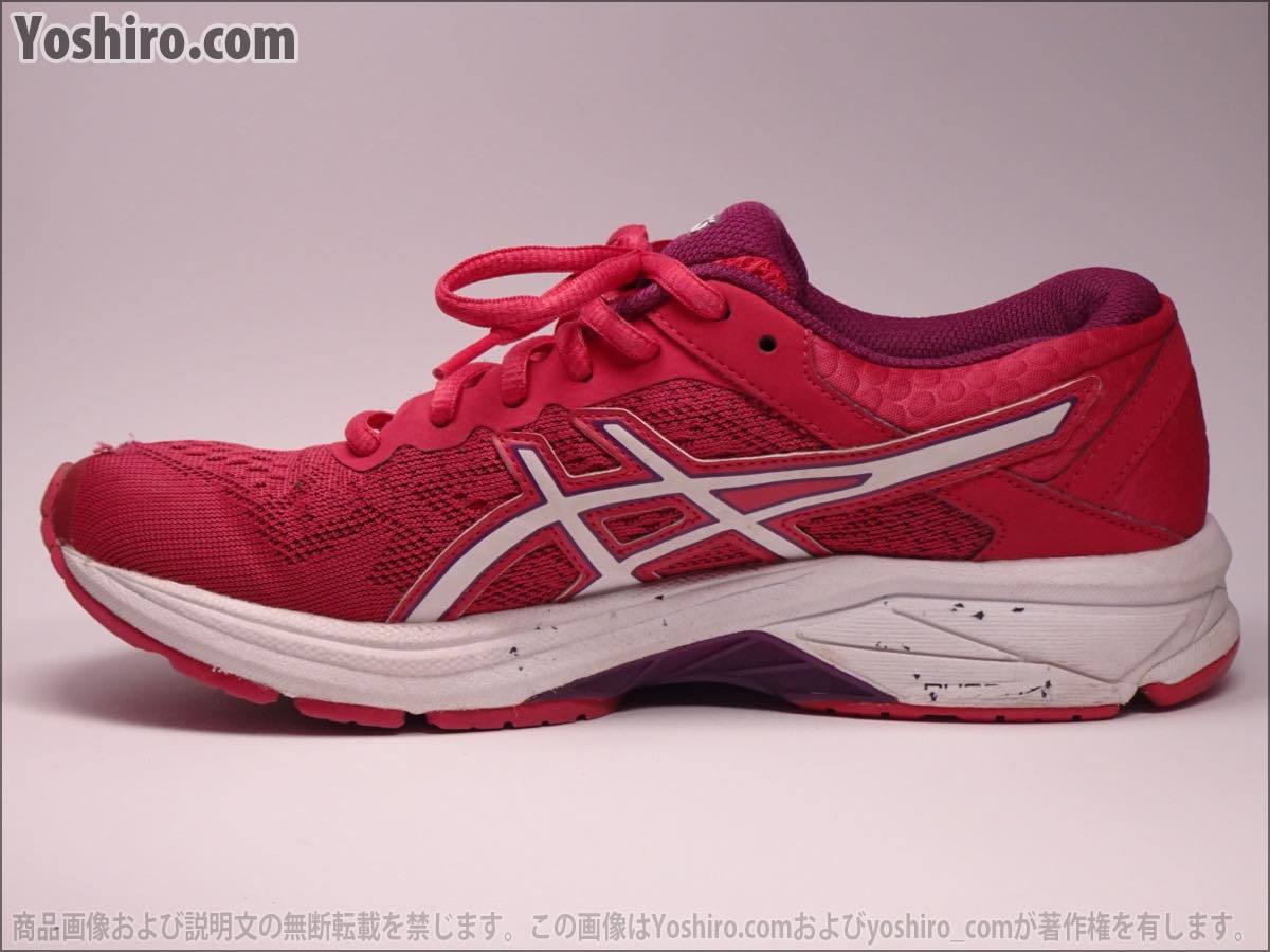  tube LS086* used /24cm* Asics ASICS GT-1000 6 running shoes rose pink T7A9N*../ gel cushion 