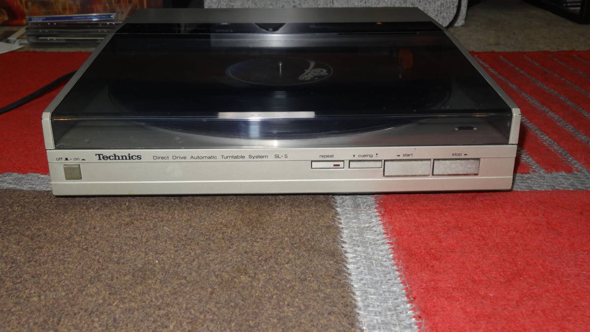 ☆Technics sl-5 ダイレクトドライブ ターンテーブル レコード