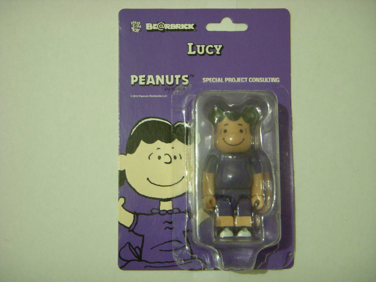 [開業] Bearbrick Lucy PEANUTS LUCY 100％成為@ rbrick Snoopy Peanuts 原文:【開封済】ベアブリック　ルーシー　PEANUTS　LUCY　１００％　be@rbrick　スヌーピー　ピーナッツ