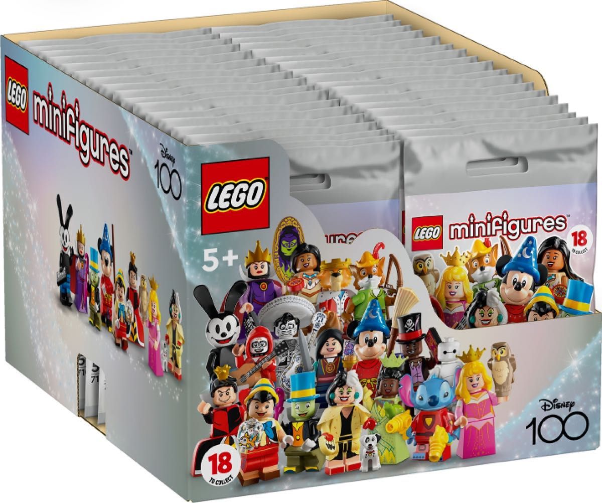 レゴ LEGO ミニフィギュア ミニフィグ ディズニー100 71038 18種類