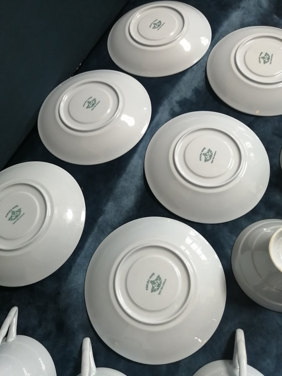 東洋陶器 小倉 カップ&ソーサー 6客セット コーヒーカップ 東洋陶器 小倉 カップ&ソーサー 6客セット コーヒーカップ