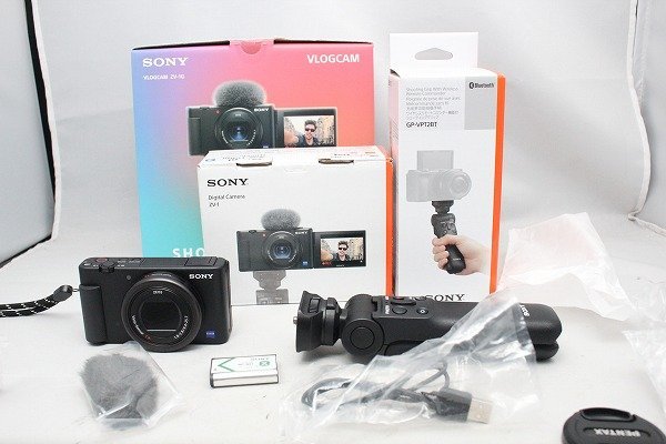 肌触りがいい 美品 SONY ソニー VLOGCAM ZV-1 デジタルカメラ