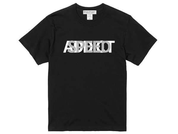 SPEED ADDICT OVERLAP T-shirt BLACK XXL/ハーレーエボスポーツスタービッグツインカムダイナソフテイルオールドスクールアメリカンバイク_画像2