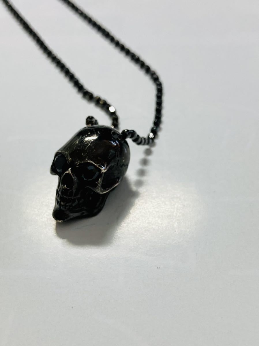 美品】【セール】ネックレス メンズ レディース ドクロ スカル 髑髏