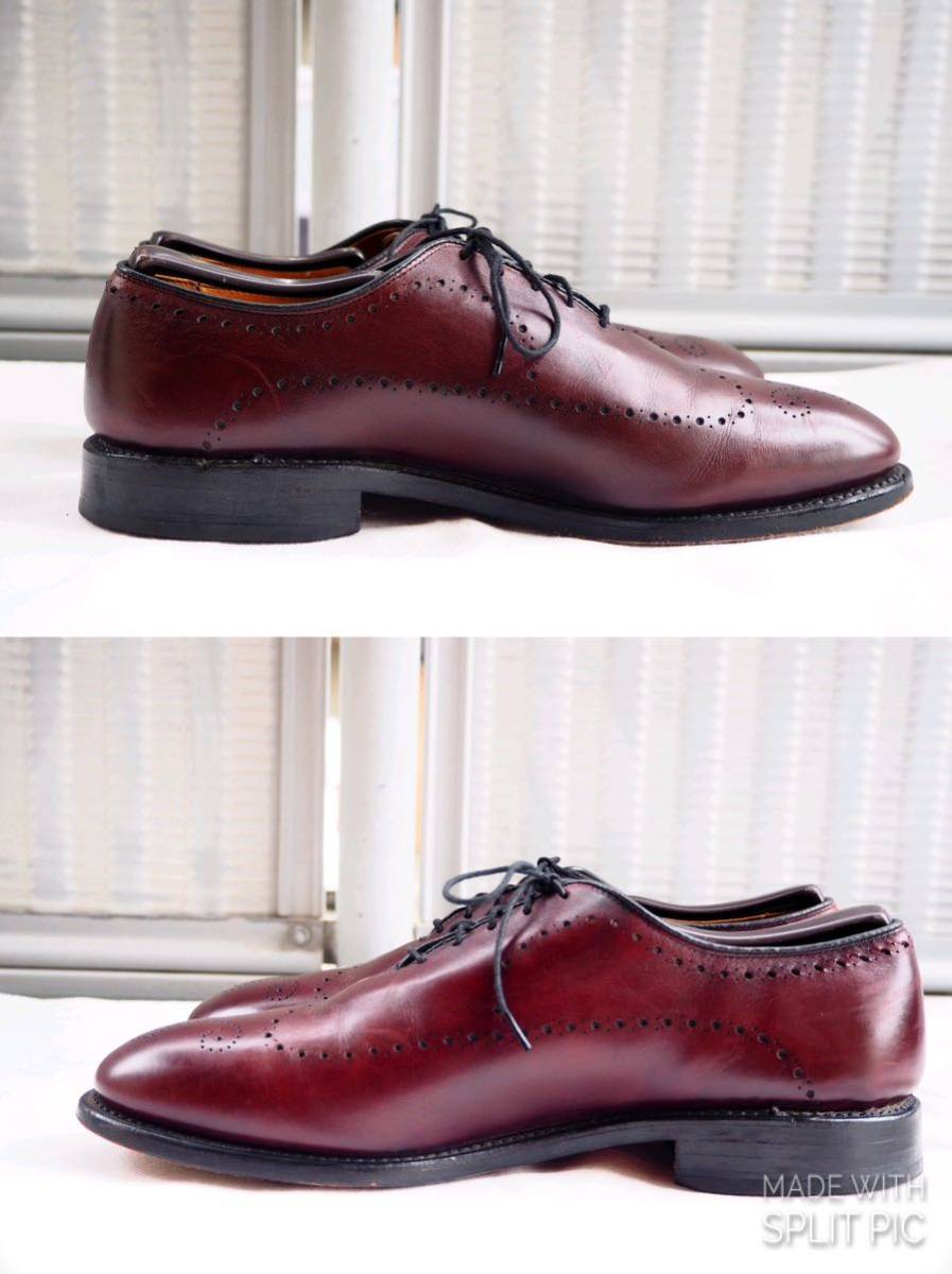 Allen Edmonds Fairfax Burgundy Textured アレンエドモンズ Allen Edmonds Fairfax Burgundy Textured アレンエドモンズ