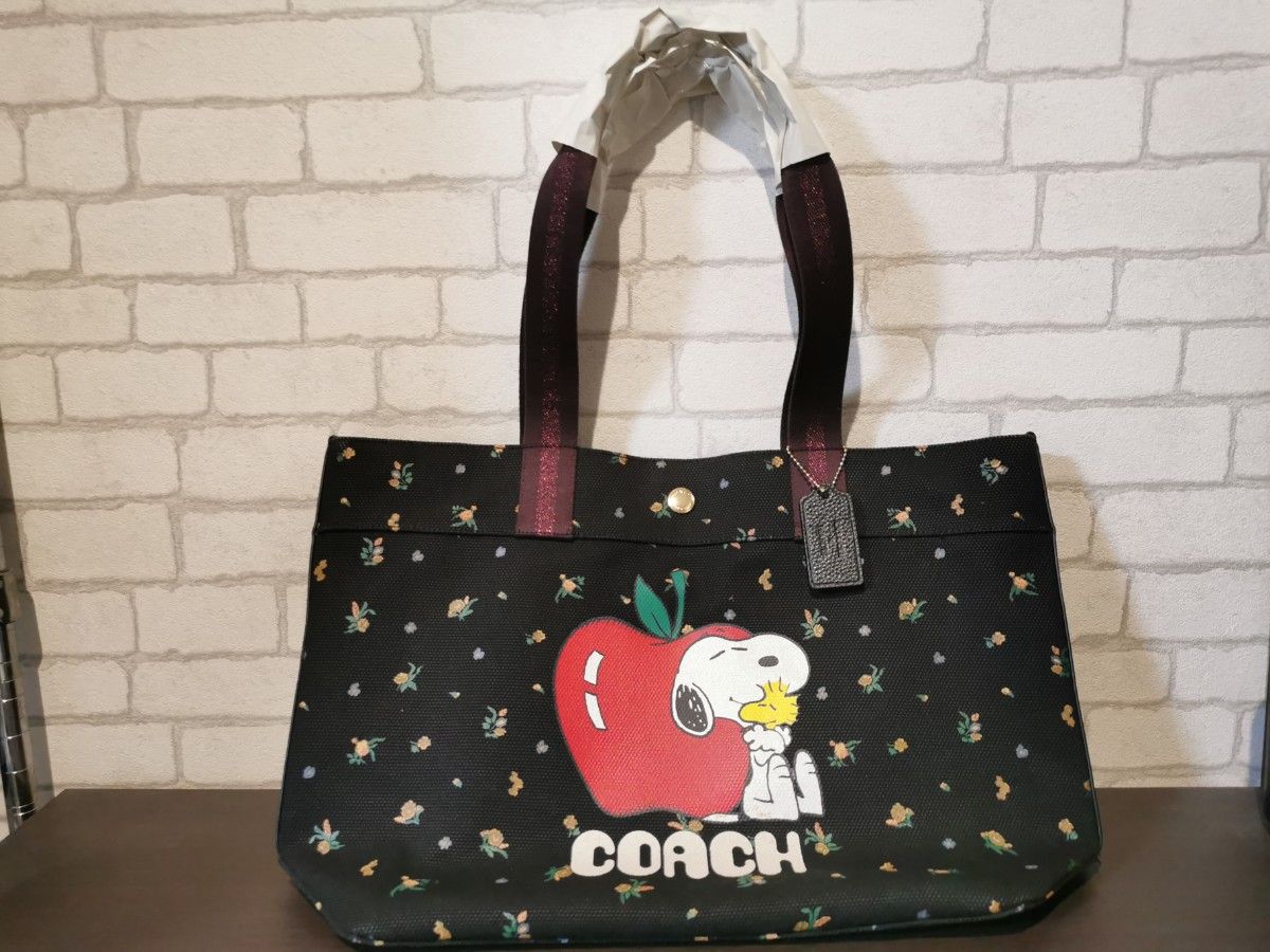 【レア品】COACH × SNOOPY コラボトートバッグ