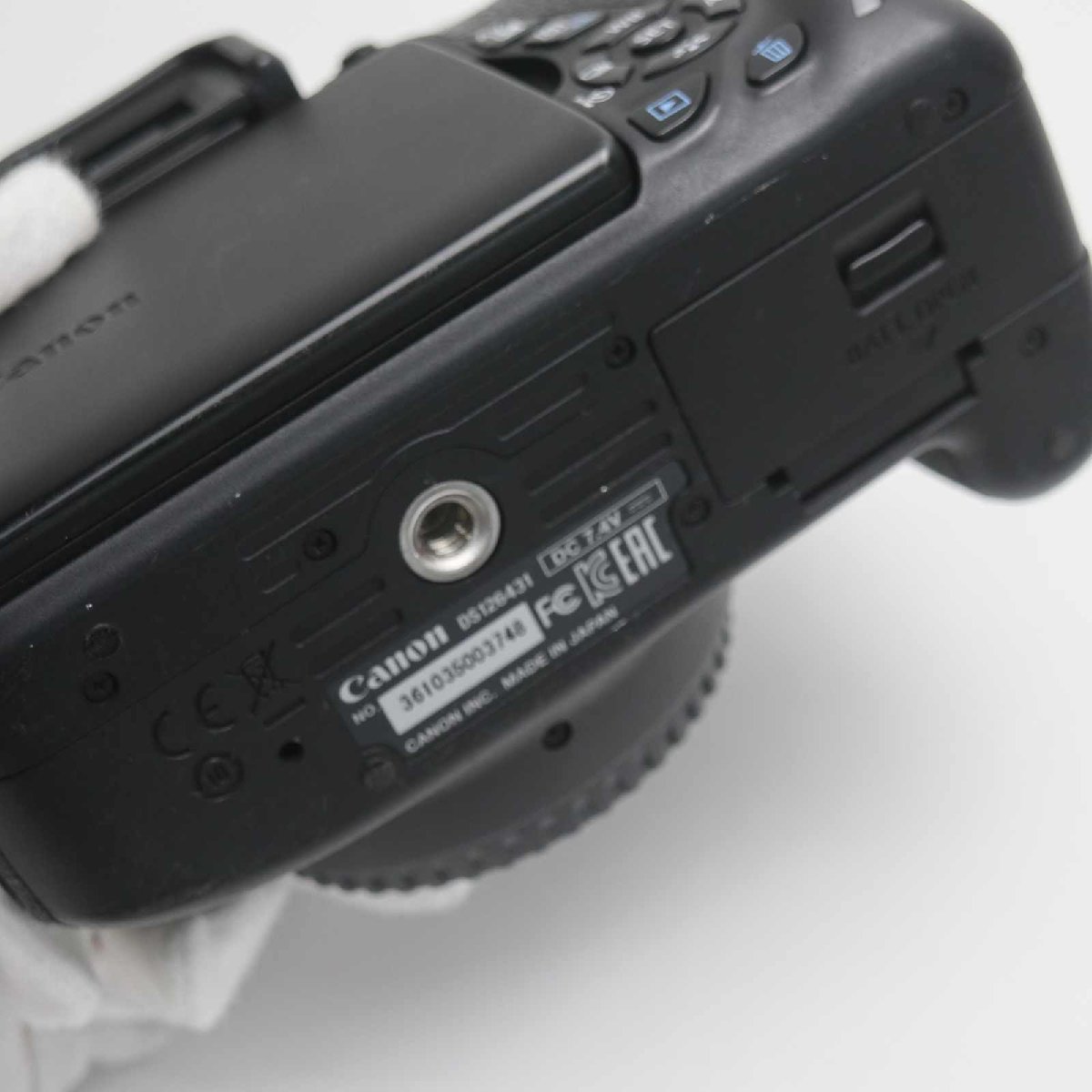 超美品 EOS Kiss X7i ブラック 即日発送 デジタル一眼 Canon 本体 あす