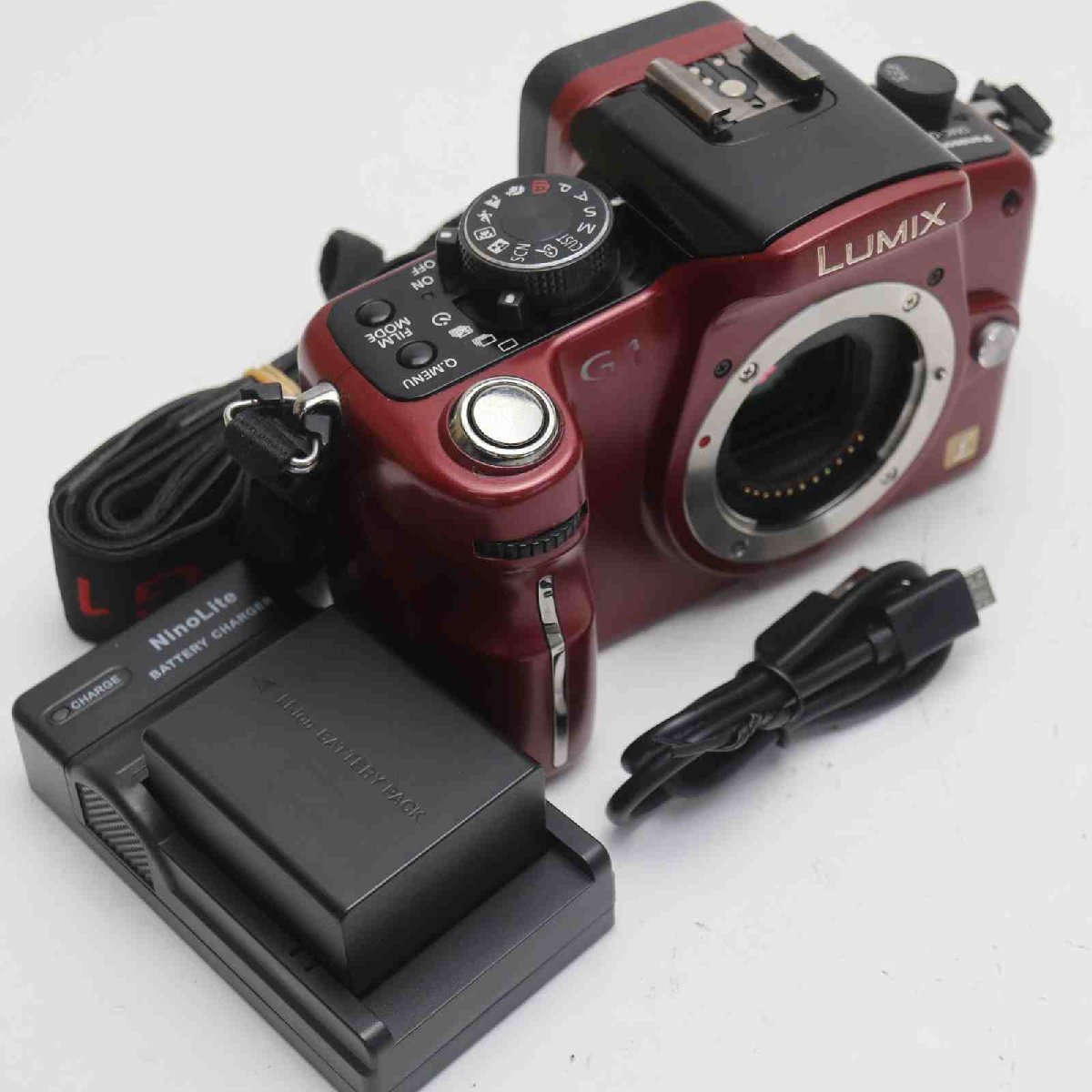 春夏セール】 美品 DMC-G1 レッド ボディ 即日発送 Panasonic LUMIX