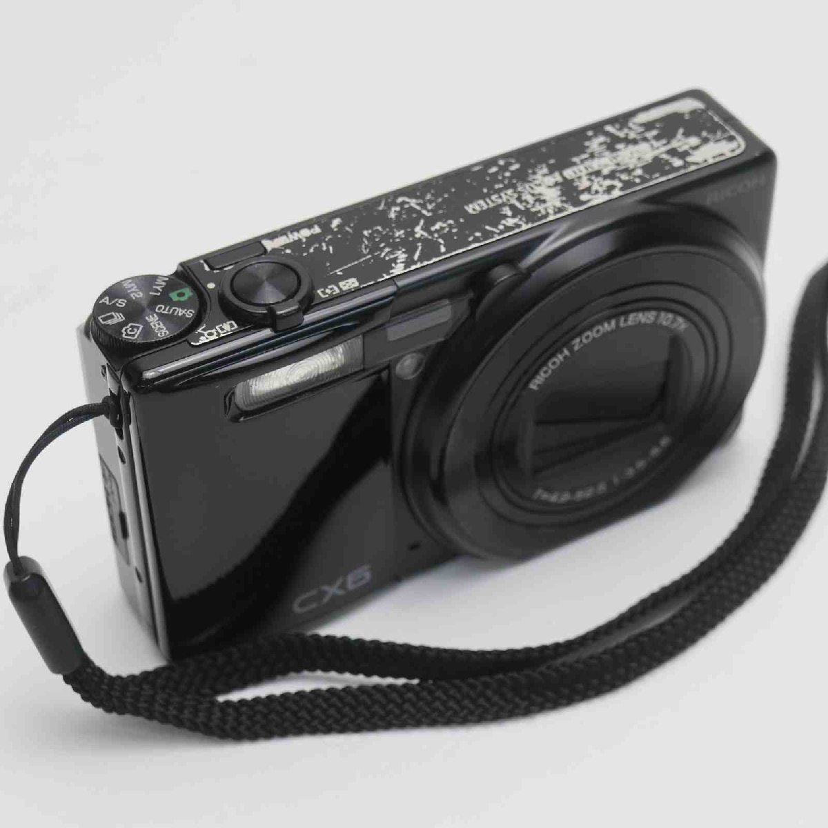 良品中古 CX6 ブラック 即日発送 デジカメ RICOH デジタルカメラ 本体 あすつく 土日祝発送OK
