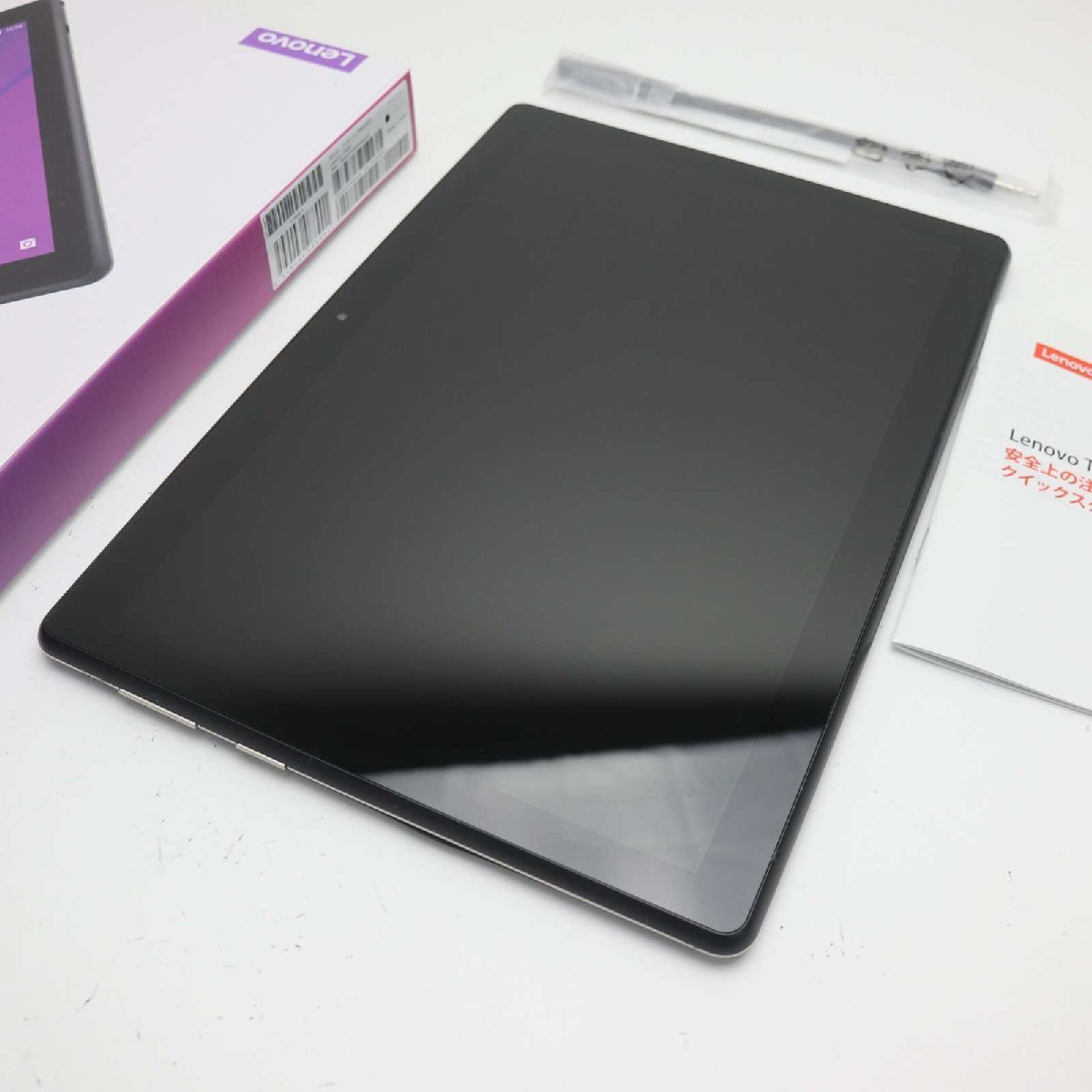 公式】 白ロム 本体 スマホ ブラック TAB5 Lenovo 801LV 超美品 中古