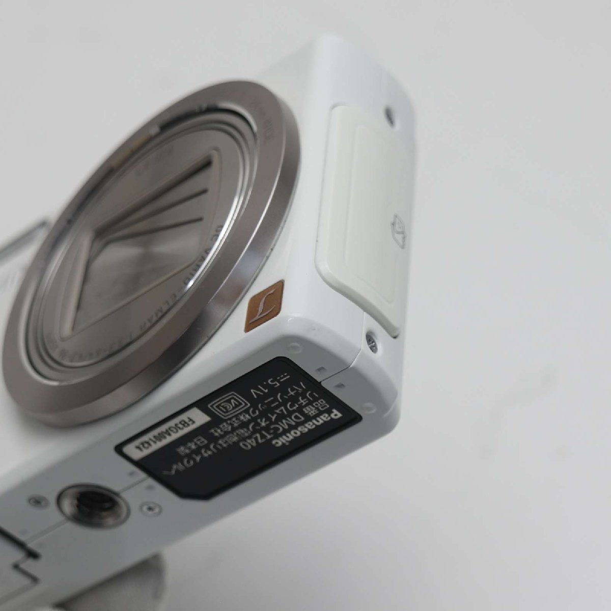 1年保証』 デジカメ 即日発送 ホワイト LUMIX DMC-TZ40 超美品