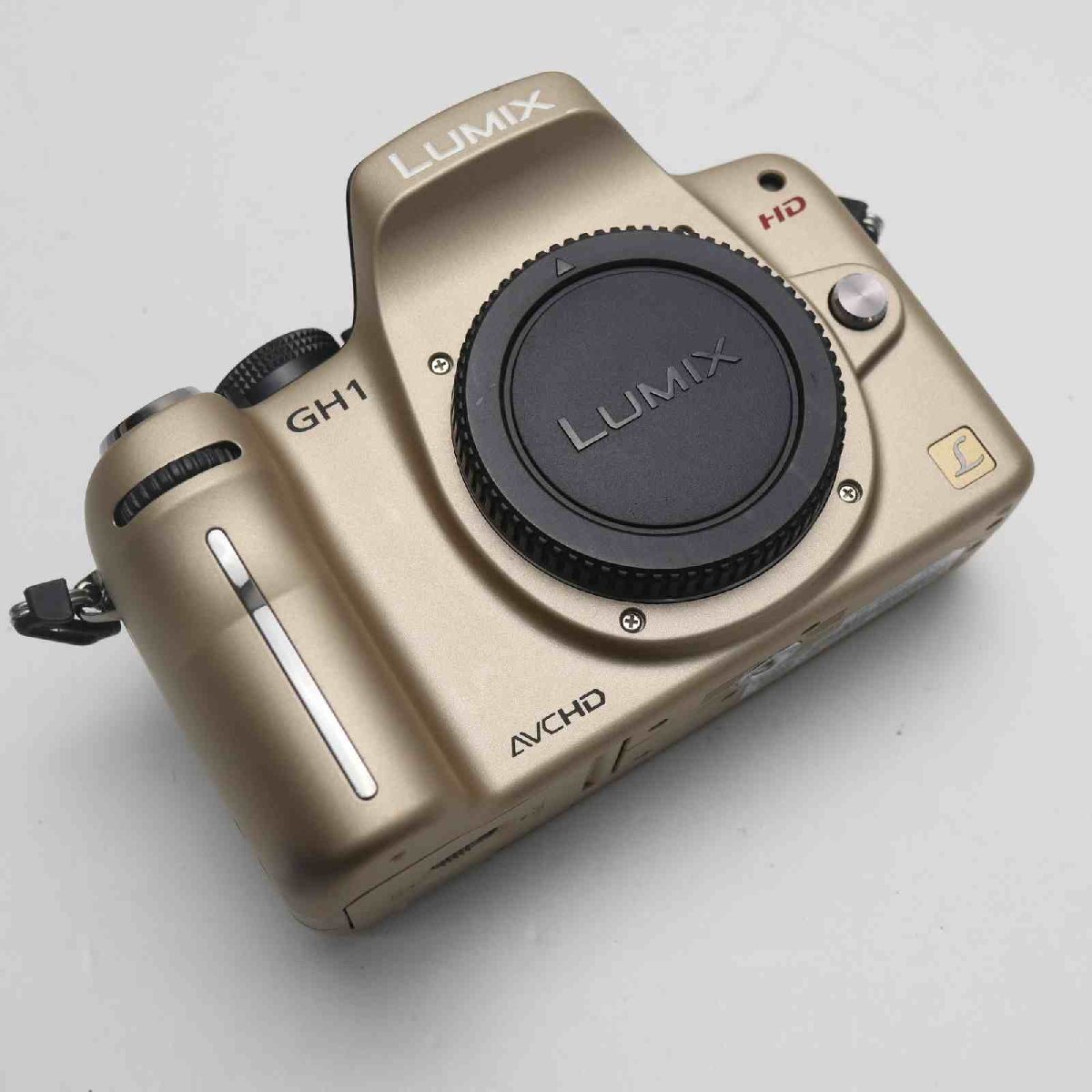 良質 LUMIX Panasonic 即日発送 ボディ ゴールド DMC-GH1 超美品