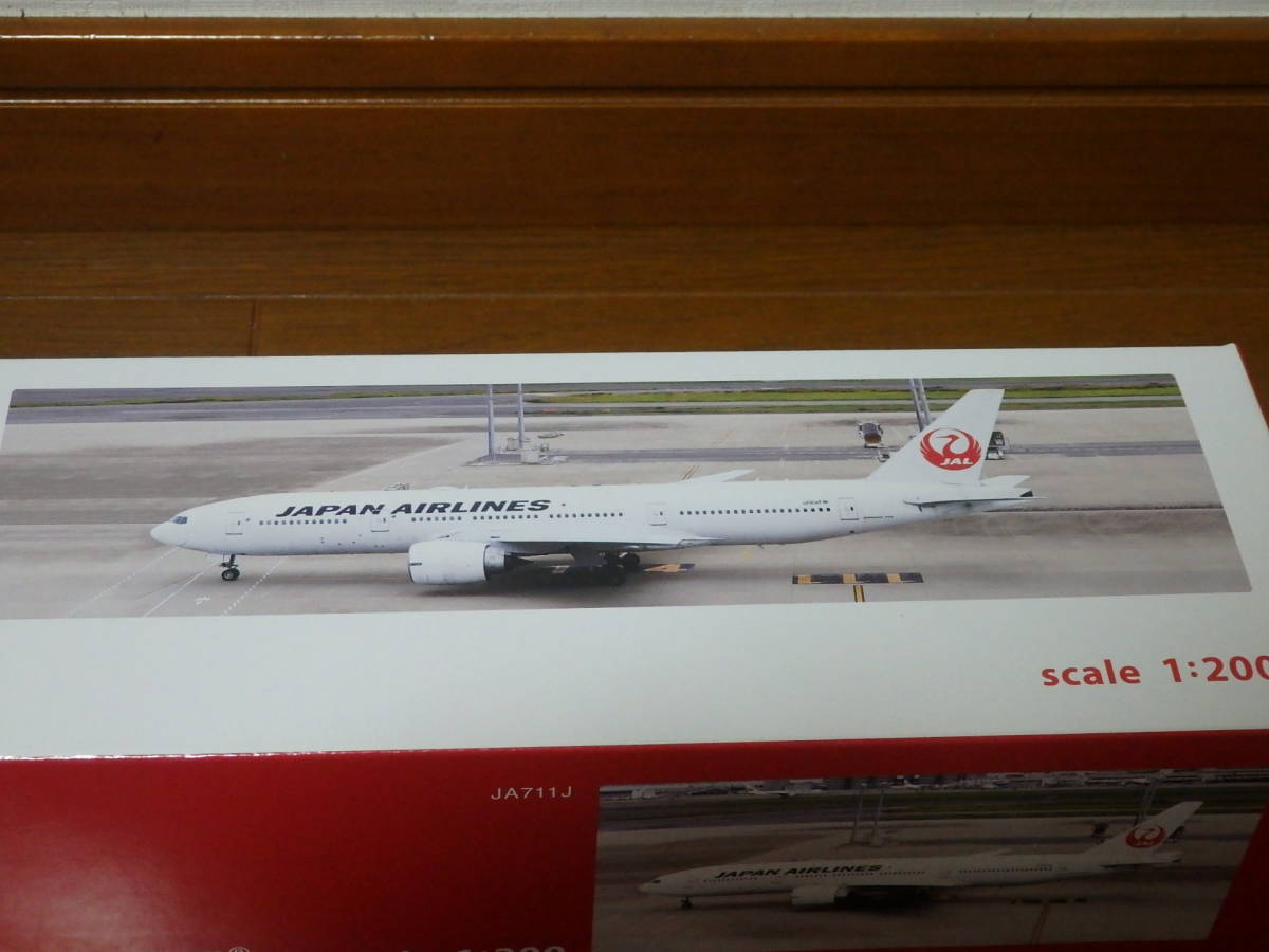  быстрое решение новый товар ограничение Japan Air Lines JAL 777-200ER Wi-Fibo- крыло BOEING 1:200 1/200 зажим in модель модель простой самолет модель пластиковая модель 