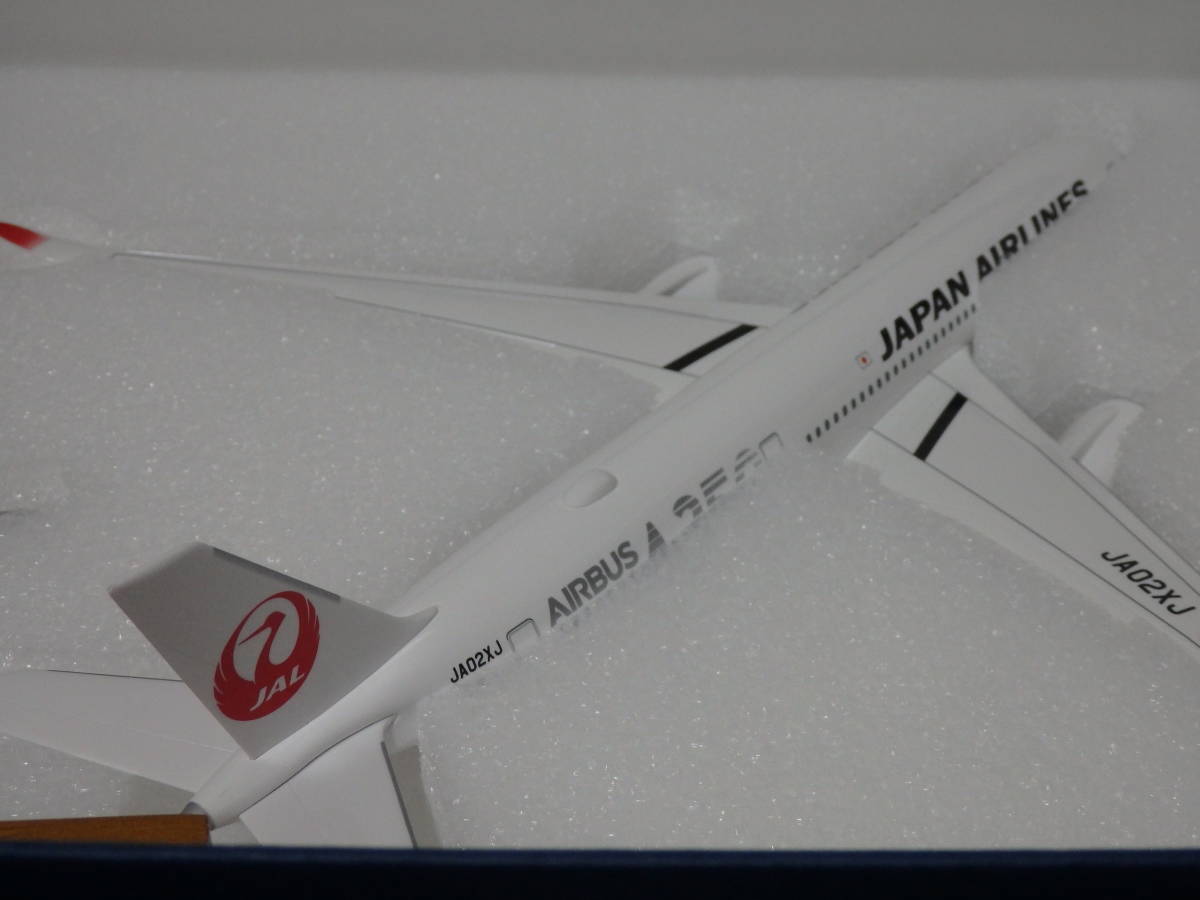 即決 新品 限定 日本航空 JAL A350 A350-900 エアバス 2号機 1:200 1/200 リミテッドプリントモデル モデルプレーン 飛行機模型 プラモデル_画像3