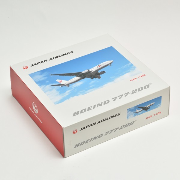  prompt decision! new goods! Japan Air Lines JAL 777-200 1996 year 1/200bo- wing 777 the first serial number JA8981 [ Star jet ] model plain airplane model plastic model 