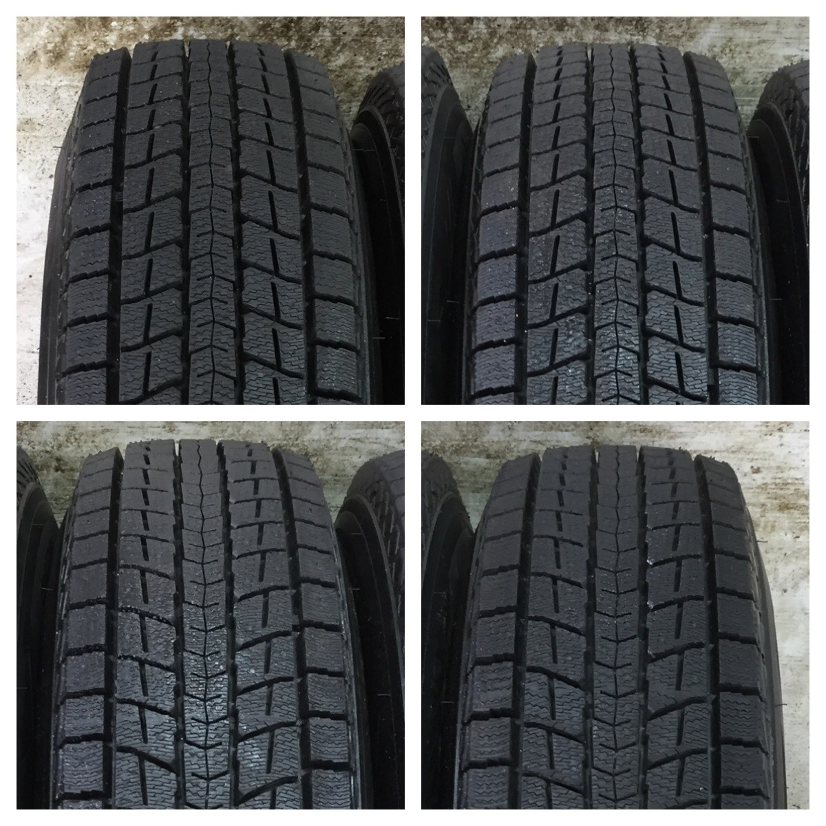 3 DUNLOP WINTERMAXX SJ8+ 175/80R15 2021年製 タイヤほぼ新品 ダイハツ テリオスキッド等 *4542_画像2