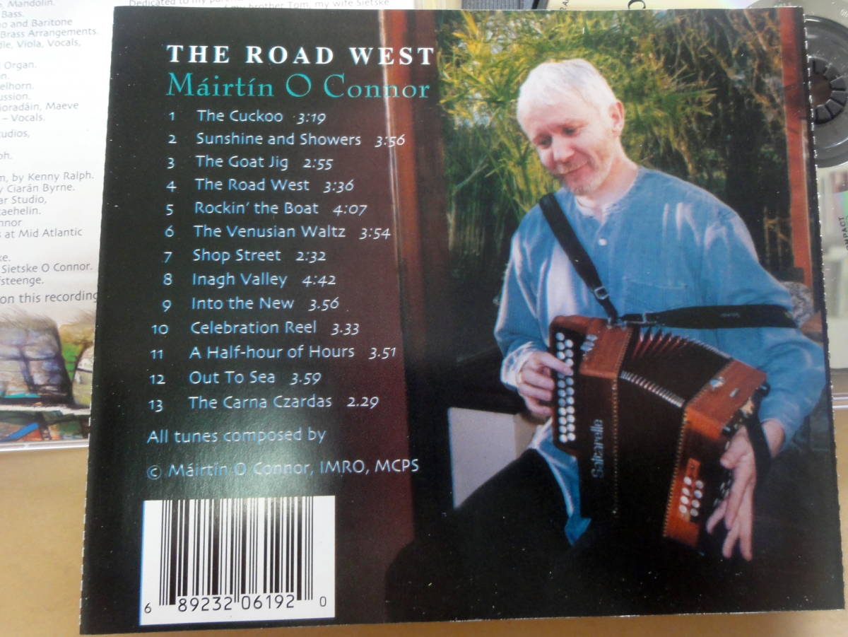 Mairtin O Connor / The Road West CD アコーディオン アイルランド音楽　ケルト CELTIC MUSIC