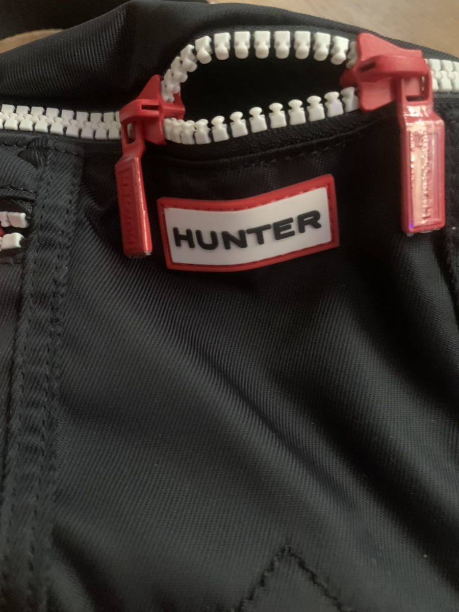 正規 新品 HUNTER ハンター ショルダーBAGウエストバッグ 黒 ブラック_画像5