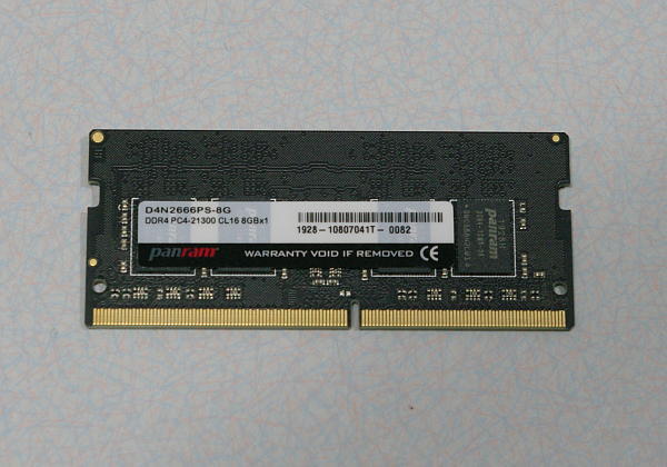 ☆CFD Panram DDR4-2666 ノート用メモリSO-DIMM 8GB[465] | JChere雅虎