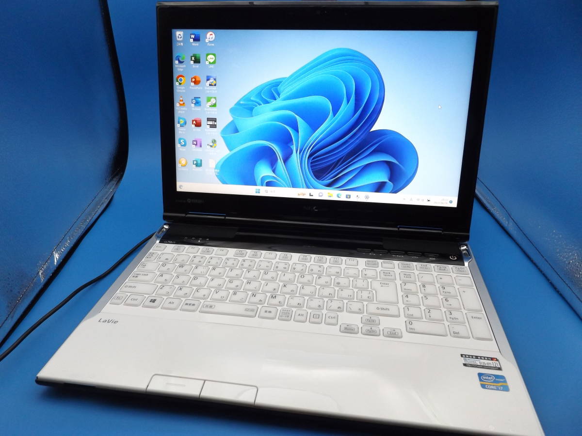 新品SSD512GB☆タッチ☆第3世代Core i7☆NEC LaVie LL750/J
