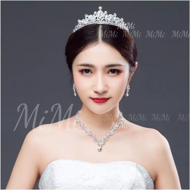 u Eddie ng Tiara silver wedding head dress hair accessory wedding wedding high quality hair ornament header accessory 