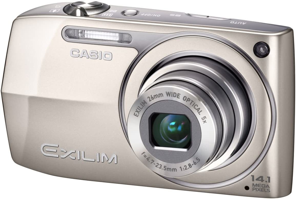 (中古品)CASIO EXILIM Z2300 Digital Camera, 14 Megapixels, Optical 5x Zoom, Wid