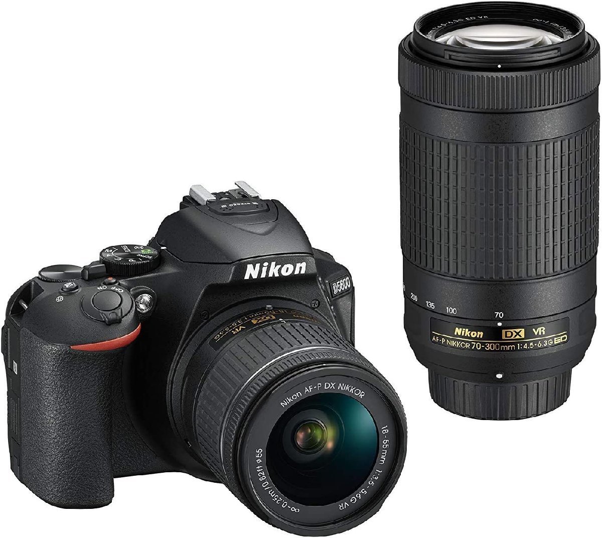 流行 (中古品)Nikon デジタル一眼レフカメラ D5600 ダブルズームキット