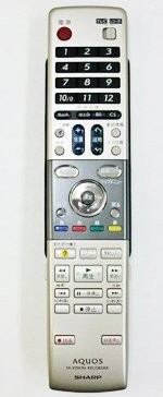 (中古品)シャープ DVD DV-AC72、DV-AC75用リモコン送信機 0046380191