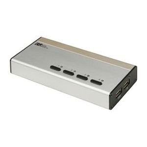 (中古品)ラトックシステム USB接続DVI/Audio対応（PC 4台用） REX-430UDA