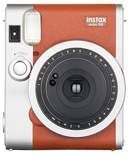 (中古品)FUJIFILM インスタントカメラ チェキ instax mini 90 ネオクラシック ブラ_画像1