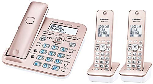 (中古品)パナソニック RU・RU・RU デジタルコードレス電話機 子機2台付き 1.9GHz DE_画像1
