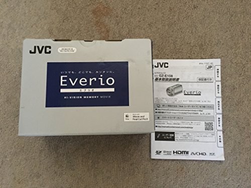 (中古品)Everio GZ-E108-B ブラック(量販店モデル)