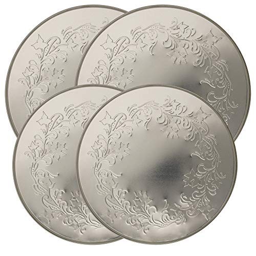 (中古品)Range Kleen 5058 Embossed Burner Kover Silver Set of 4 by Range Kleen