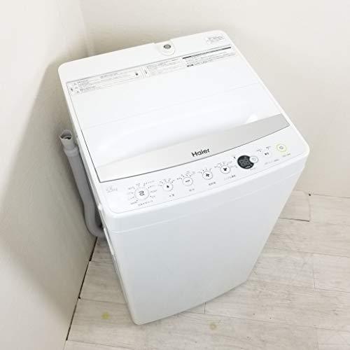 (中古品)ハイアール 5．5kg全自動洗濯機 エディオンオリジナル ホワイト JW-C55BE-W