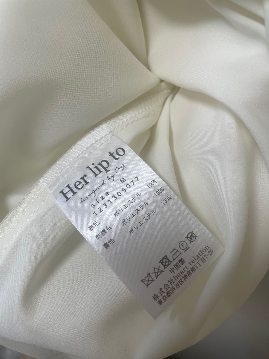 herlipto Embroidery Poplin Mini Dress