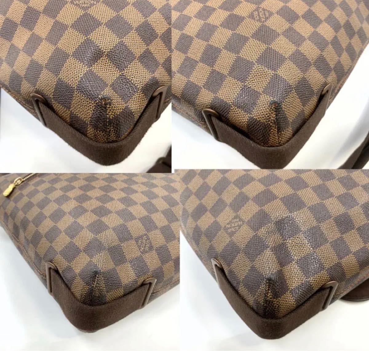 超極美品 ルイヴィトン ブルックリンMM ショルダーバッグ ブラウン メンズ LOUIS VUITTON
