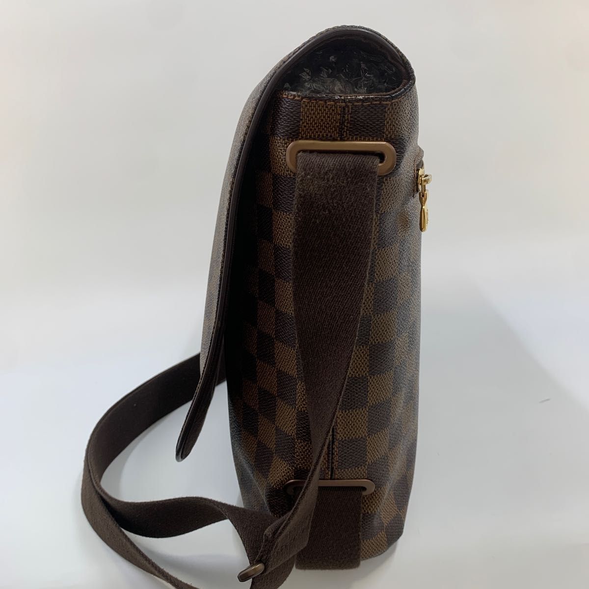 超極美品 ルイヴィトン ブルックリンMM ショルダーバッグ ブラウン メンズ LOUIS VUITTON