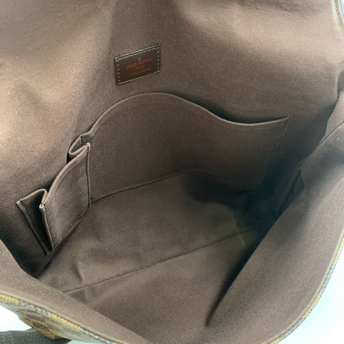 超極美品 ルイヴィトン ブルックリンMM ショルダーバッグ ブラウン メンズ LOUIS VUITTON